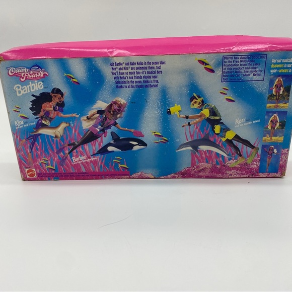 Barbie, Ocean Friends Barbie and Baby Keiko the Whale Set - Picture 3 of 6